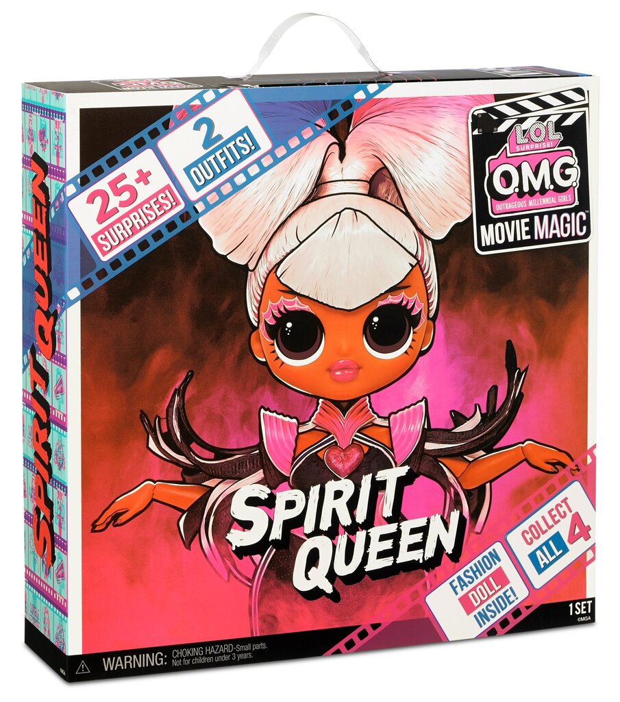 L.O.L. SURPRISE OMG MOVIE куколка Spirit Queen, 23 см цена | 220.lv