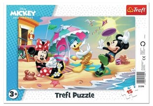 TREFL DISNEY Puzle 15 Mikijs, 15 gab. цена и информация | Пазлы | 220.lv