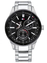 Tommy Hilfiger мужские часы Austin 1791639, цвет серебра цена и информация | Мужские часы | 220.lv