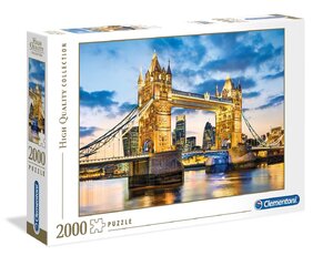 Пазл с мостом Clementoni Tower Bridge at Dusk, 32563, 2000 д. цена и информация | Пазлы | 220.lv