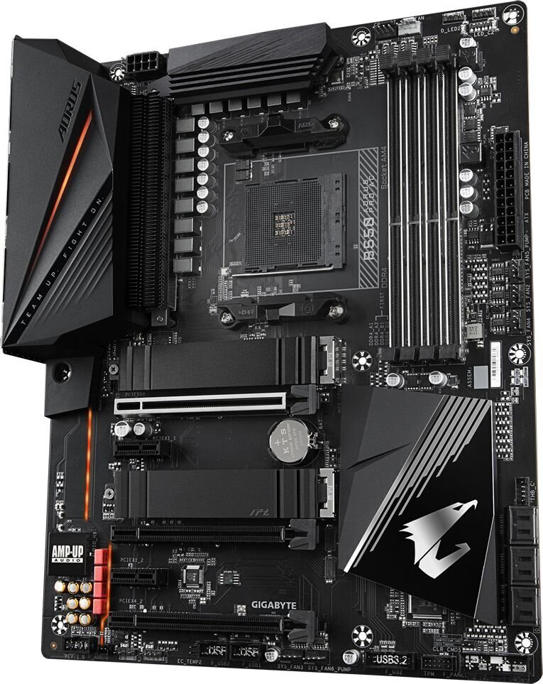 Gigabyte B550 AORUS PRO AC cena un informācija | Mātesplates | 220.lv