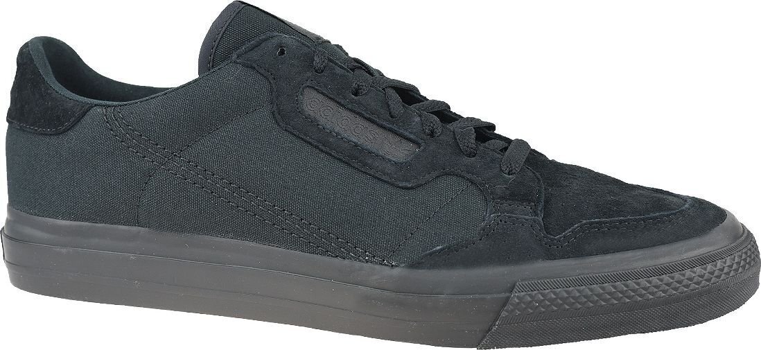 Vīriešu kedas Adidas Continental Vulc EF3531, melnas cena un informācija | Sporta apavi vīriešiem | 220.lv