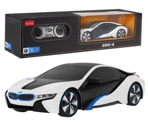 BMW I8 1:24 radiovadāms auto цена и информация | Конструктор автомобилей игрушки для мальчиков | 220.lv