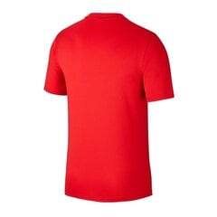 Sporta T-krekls vīriešiem Nike Poland Breathe M CD0876-688, 65013, sarkans cena un informācija | Sporta apģērbs vīriešiem | 220.lv