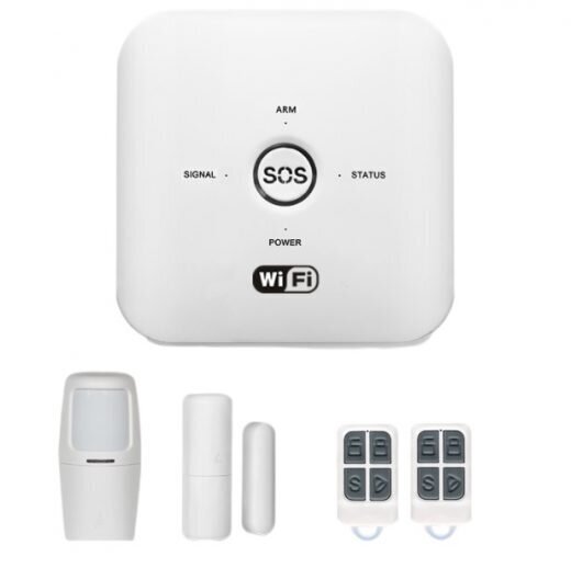 WL-HS-10GDT, Apsardzes signalizācijas komplekts, WiFi + GSM cena un informācija | Signalizācijas | 220.lv