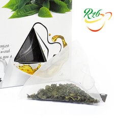 Цельнолистовой Цейлонский зеленый чай, Tarlton Whole Leaf Green tea Pyramid, 2гx20 цена и информация | Чай | 220.lv