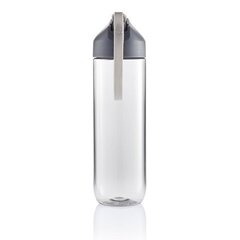 Бутылка для питья NEVA, XD DESIGN, 450мл, прозрачная серая зр. тритан пластик цена и информация | Фляги для воды | 220.lv