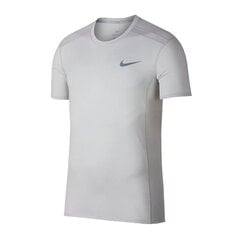 Sporta T-krekls vīriešiem Nike Miler SS, pelēks 892994-100 cena un informācija | Sporta apģērbs vīriešiem | 220.lv