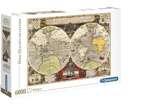 Puzle Clementoni High Quality Collection Antique Nautical Map Antīka jūras karte 36526, 6000 d. cena un informācija | Puzles, 3D puzles | 220.lv