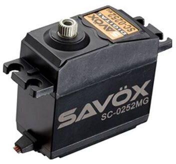 Digitālais servomotors Savox SC-0252MG cena un informācija | Smart ierīces un piederumi | 220.lv
