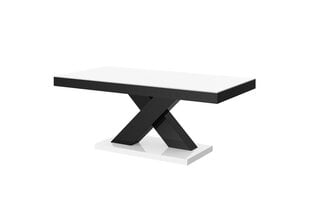 Журнальный столик Xenon Mini bialy mat czarny polysk цена и информация | Hubertus Мебель для гостиной | 220.lv