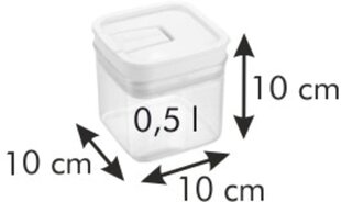 Tescoma Airstop pārtikas uzglabāšanas trauks, 0.5 l цена и информация | Посуда для хранения еды | 220.lv