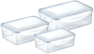 Контейнер для хранения продуктов Tescoma Freshbox, 3 шт. цена и информация | Посуда для хранения еды | 220.lv