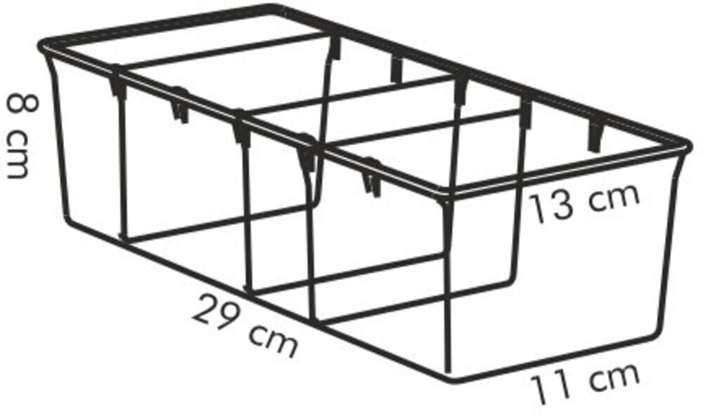 Tescoma 4FOOD pārtikas uzglabāšanas trauks, 29x13 cm cena un informācija | Trauki pārtikas uzglabāšanai | 220.lv