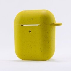 Ksix Apple AirPods Eco-Friendly Case Yellow цена и информация | Наушники с микрофоном Asus H1 Wireless Чёрный | 220.lv