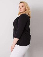 черная хлопковая блузка больших размеров penny цена и информация | Женские блузки, рубашки | 220.lv