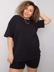 черная футболка больших размеров gaia цена и информация | Женские блузки, рубашки | 220.lv