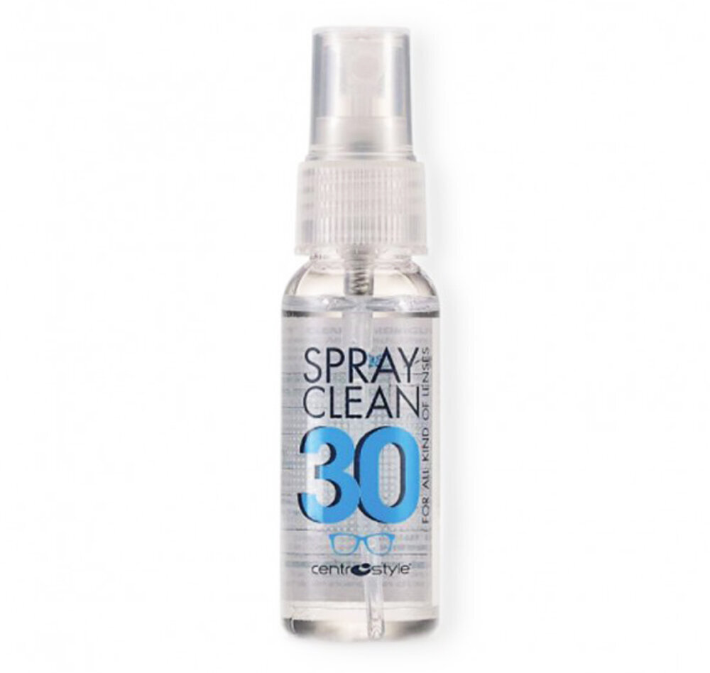 Briļļu tīrītājs Spray Clean, 30 ml cena un informācija | Briļļu un lēcu aksesuāri | 220.lv