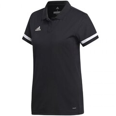 Sporta T-krekls sievietēm Adidas Team 19 Polo, melns DW6877 cena un informācija | Sporta apģērbs sievietēm | 220.lv