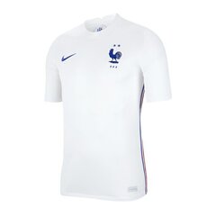 Sporta T-krekls vīriešiem Nike France Stadium Away 20/21 M CD0699-100 (66998) цена и информация | Мужская спортивная одежда | 220.lv