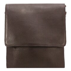 Soma vīriešiem Genuine Leather VRE33BRNSDM cena un informācija | Vīriešu somas | 220.lv