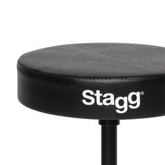 Стул для барабанщика Stagg DT-32BK цена и информация | Принадлежности для музыкальных инструментов | 220.lv