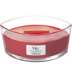 WoodWick aromātiska svece Cinnamon Chai, 453 g cena un informācija | Sveces un svečturi | 220.lv