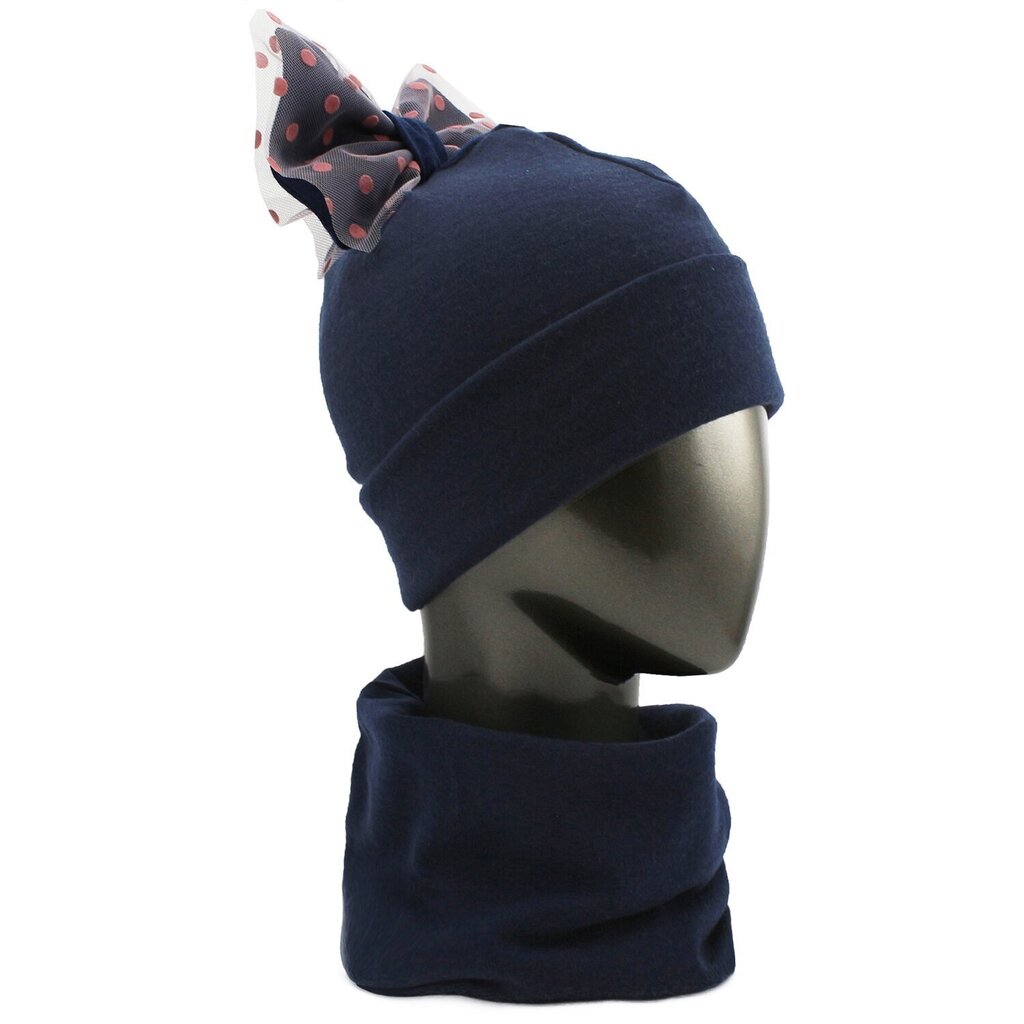 Cepures un šalles komplekts ar banti VK343 цена и информация | Cepures, cimdi, šalles meitenēm | 220.lv