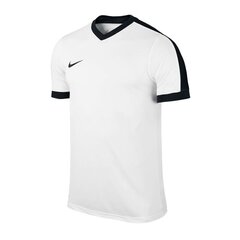 Bērnu T-krekls Nike JR Striker IV Jr 725974-103, balts цена и информация | Рубашки для мальчиков | 220.lv