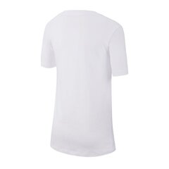 Детская футболка Nike JR NSW Tee JDI Jr AR5249-100, белая цена и информация | Рубашки для мальчиков | 220.lv