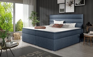 Кровать NORE Softy 140x200 см, синяя цена и информация | Кровати | 220.lv