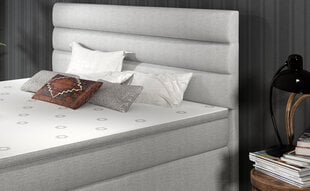 Кровать NORE Softy 140x200 см, светло-кремовая цена и информация | Кровати | 220.lv