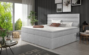 Кровать NORE Softy 140x200 см, светло-серая цена и информация | Кровати | 220.lv