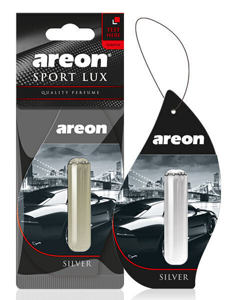 AREON Liquid Sport Lux - Silver gaisa atsvaidzinātājs, 5 ml cena un informācija | Auto gaisa atsvaidzinātāji | 220.lv