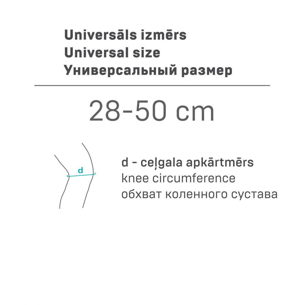 Tonus Elast, Elast 9903-01 Lux, Medicīniskais elastīgais apsējs no neoprēna (ortoze) ceļa locītavas fiksācijai, ar atsperīgām šinām un atsegtu ceļgalu, melns, universāls izmērs цена и информация | Ķermeņa daļu fiksatori | 220.lv