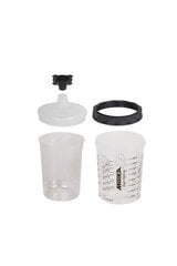 Mirka Paint Cup System 180ml, filtra vāciņš 125µm, 50 / gab цена и информация | Механические инструменты | 220.lv