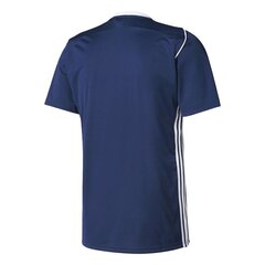 Спортивная футболка мужская Adidas tiro 17 M BK5438, синяя цена и информация | Мужская спортивная одежда | 220.lv