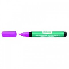 Меловой маркер, 3-5 мм, розовый, в упаковке 4 шт 620020 цена и информация | Письменные принадлежности | 220.lv
