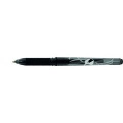Gēla pildspalva ar tintes dzēšgumiju 0,7 mm, melna cena un informācija | Rakstāmpiederumi | 220.lv