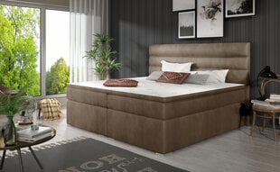 Кровать NORE Softy 140x200 см, светло-коричневая цена и информация | Кровати | 220.lv
