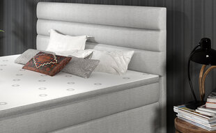 Gulta NORE Softy 160x200 cm, brūna цена и информация | Кровати | 220.lv