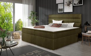 Кровать NORE Softy 180х200 см, зеленая цена и информация | Кровати | 220.lv