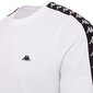 Sporta T-krekls vīriešiem Kappa Hanno M 308011 11-0601, balts цена и информация | Sporta apģērbs vīriešiem | 220.lv