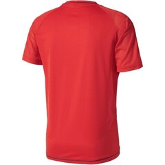 Спортивная футболка мужская Adidas tiro 17 M BP8557, красная цена и информация | Мужская спортивная одежда | 220.lv