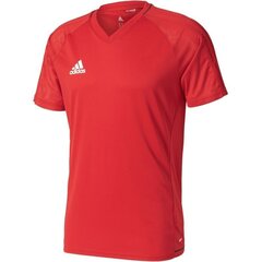 Sporta T-krekls vīriešiem Adidas tiro 17 M BP8557, sarkans цена и информация | Мужская спортивная одежда | 220.lv