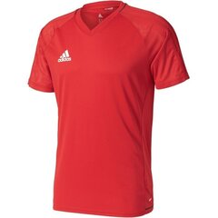 Sporta T-krekls vīriešiem Adidas tiro 17 M BP8557, sarkans cena un informācija | Sporta apģērbs vīriešiem | 220.lv