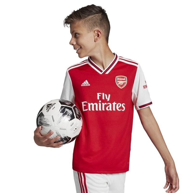 Sporta T-krekls zēniem Adidas Arsenal Home JR EH5644 82586, sarkans cena un informācija | Zēnu krekli | 220.lv