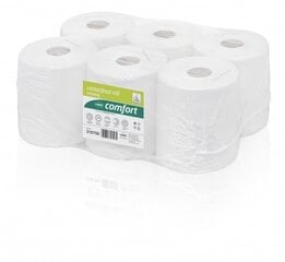 WEPA Centre Feed Rolls for Feed point system RPMB2138, 6pcs, 138m, 395 sheets, 20x35 цена и информация | Туалетная бумага, бумажные полотенца | 220.lv