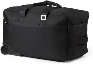 Ceļojumu soma ar riteņiem APOLLO DUFFLE BAG, melna цена и информация | Чемоданы, дорожные сумки | 220.lv