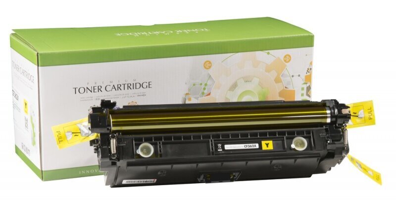 Kasetne new Hewlett-Packard 508X (CF362X), dzeltena, 9500 lpp. cena un informācija | Kārtridži lāzerprinteriem | 220.lv